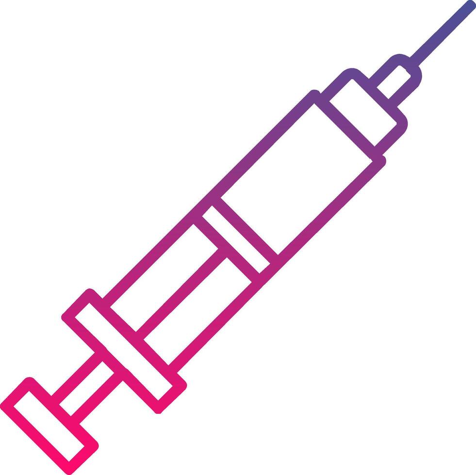 Injection Creative Icon Symbol Art Sign vector