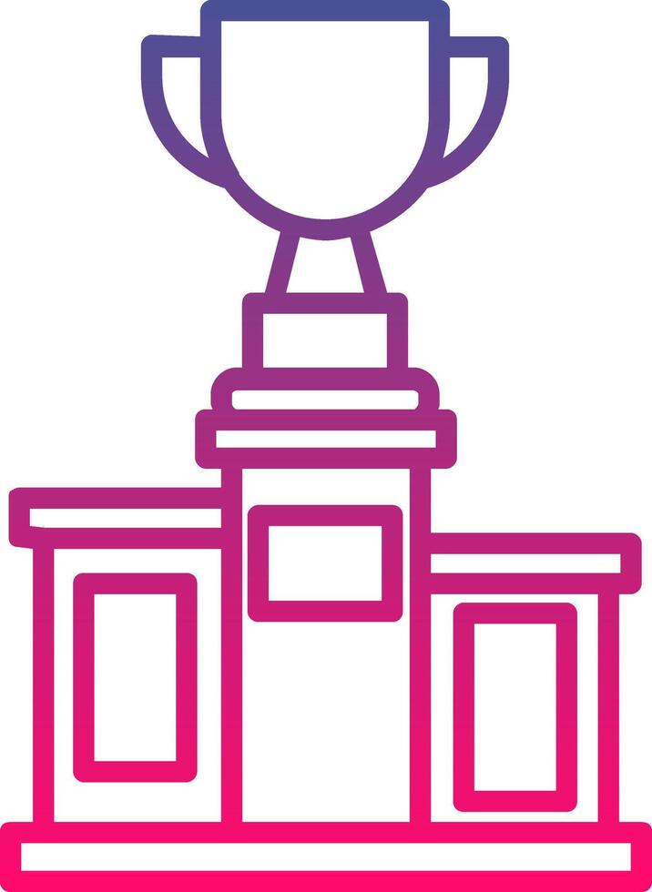 Winner Creative Icon Symbol Art Sign vector