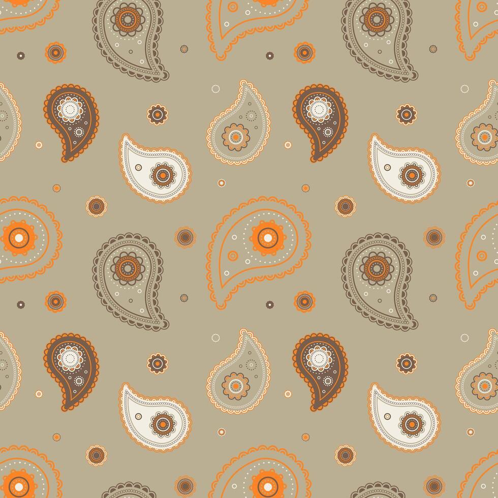 Oriental style with detailed stroke. Cool embellishment old paper. Sparse intricacy at royalty indian. vector