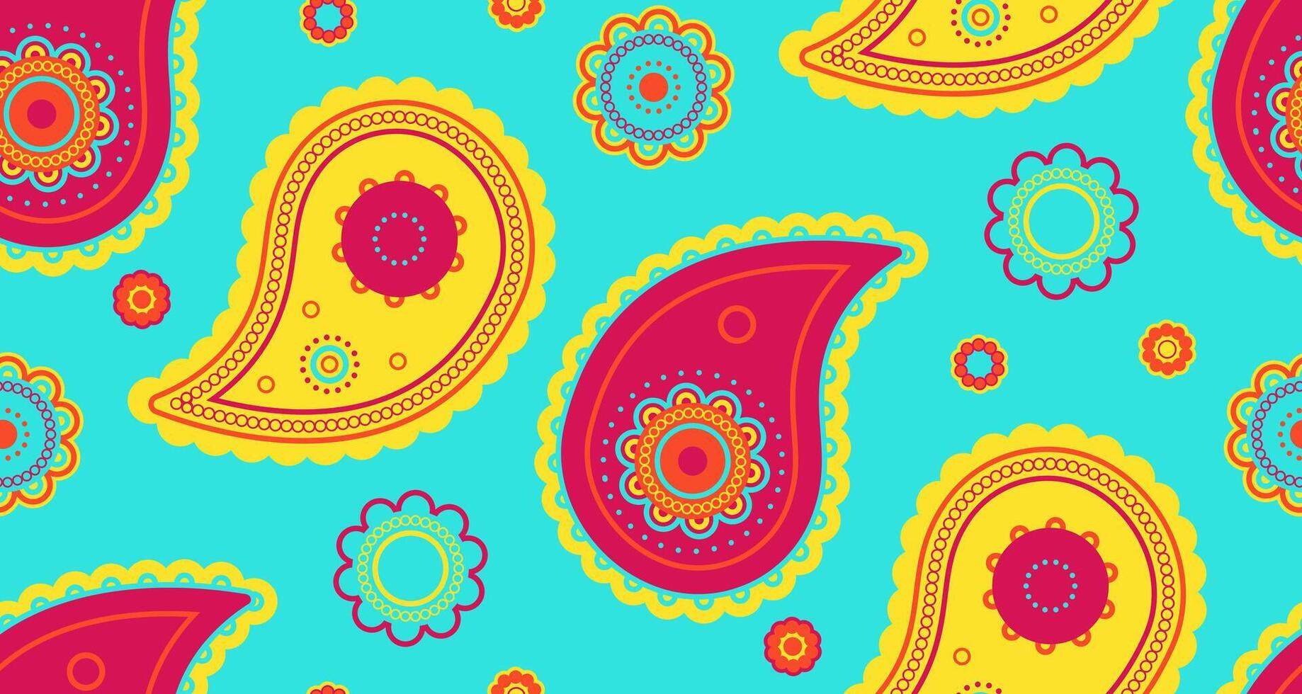 Ornate contemporary of outline paisley. Pattern creativity of shirt draw. Sketch swatch, henna botany. vector