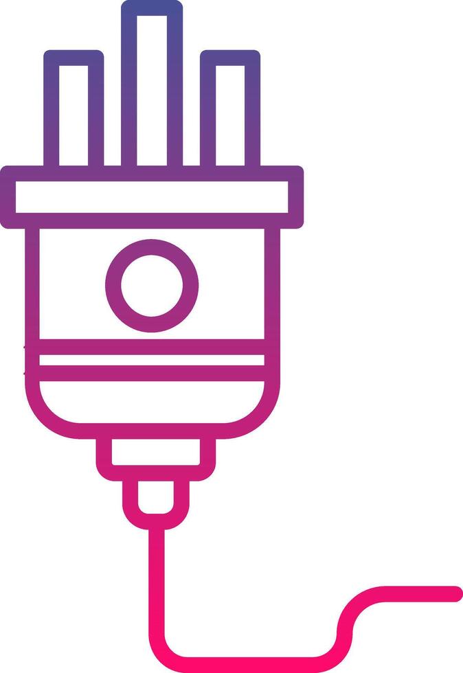 Plug Icon Symbol Art Sign vector
