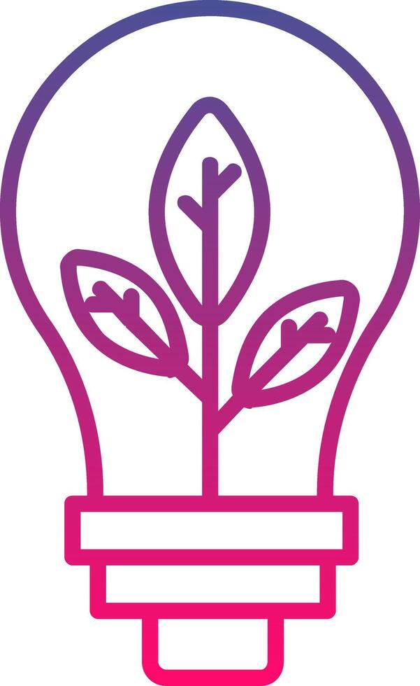 Eco Energy Creative Icon Symbol Art Sign vector