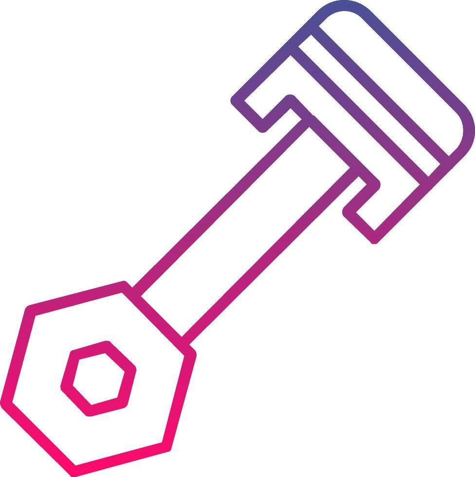 Piston Creative Icon Symbol Art Sign vector