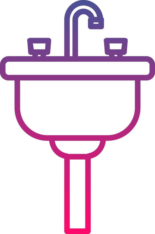 Sink Icon Symbol Art Sign vector