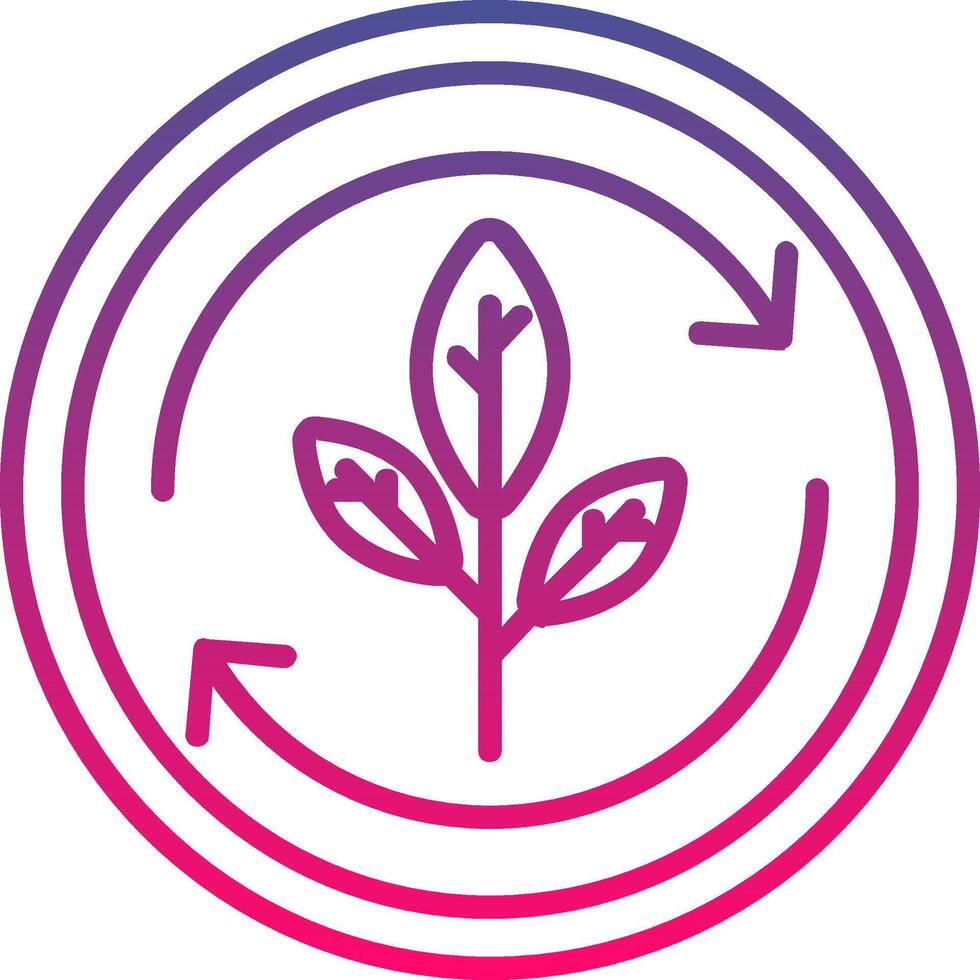 Continuous Creative Icon Symbol Art Sign vector