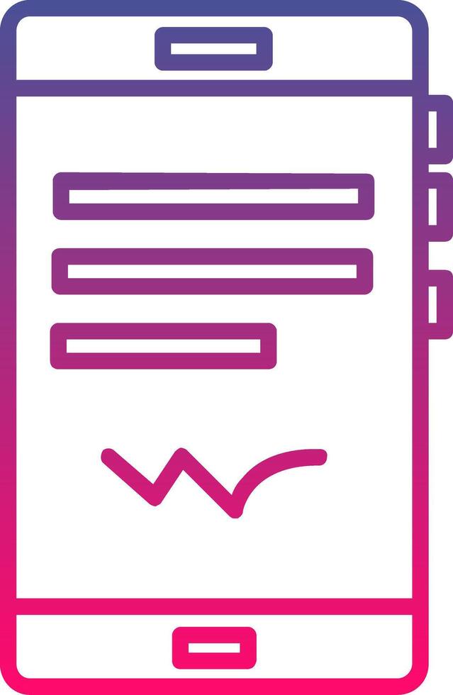 E Signature Icon Symbol Art Sign vector