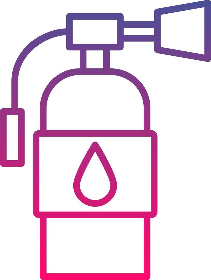 Fire Extinguisher Creative Icon Symbol Art Sign vector