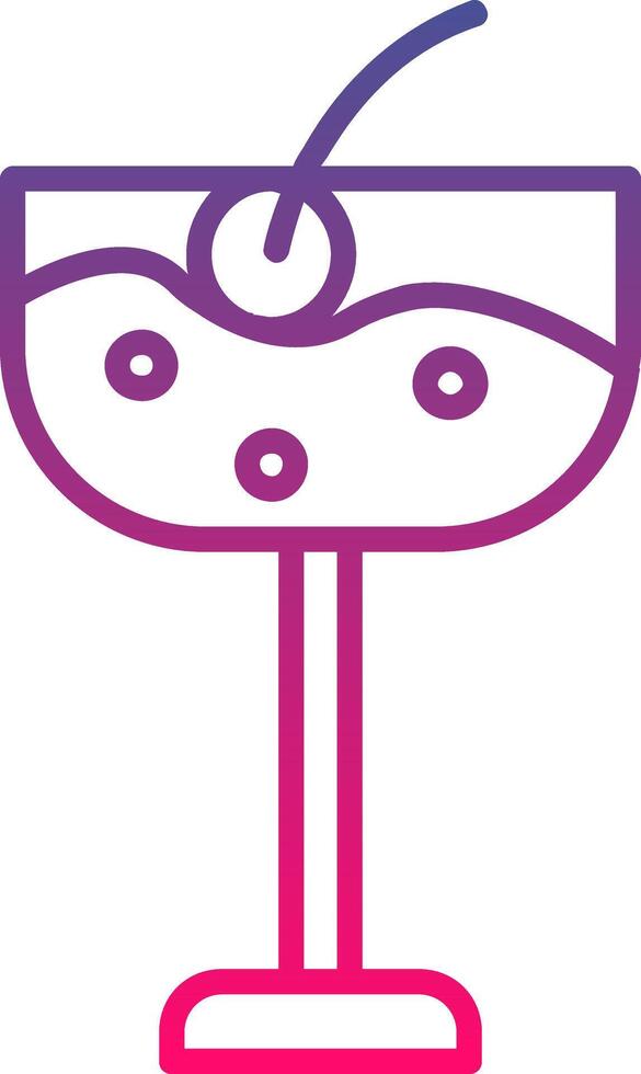 Cocktail Icon Symbol Art Sign vector