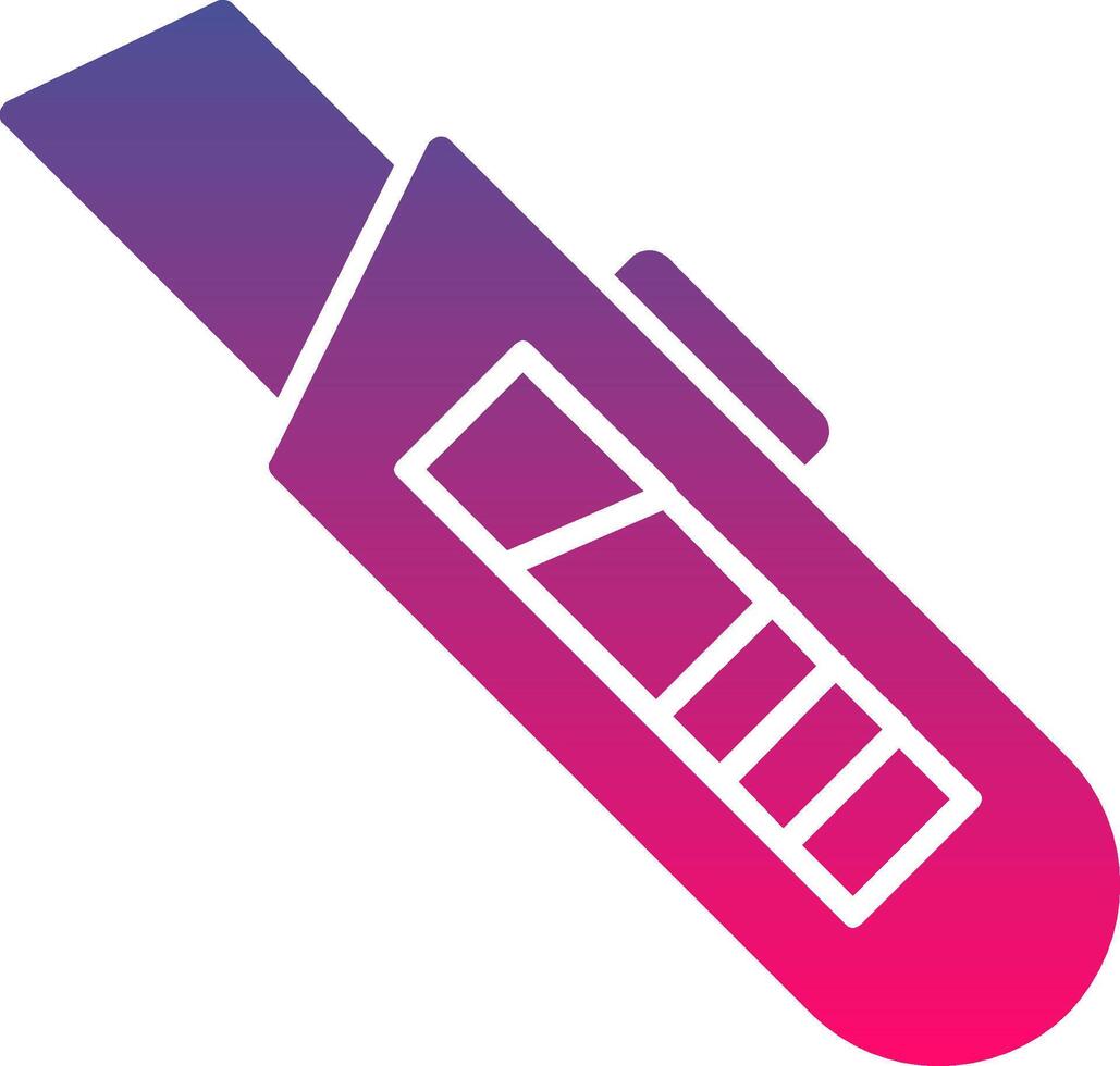 Utility Knife Creative Icon Symbol Art Sign vector