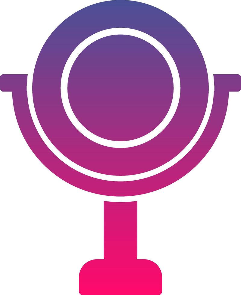 Mirror Creative Icon Symbol Art Sign vector