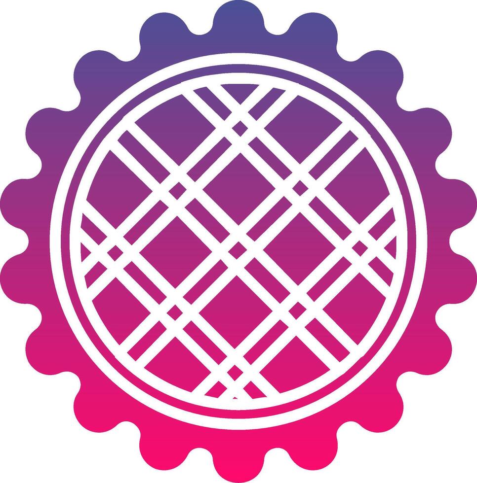Pie Creative Icon Symbol Art Sign vector