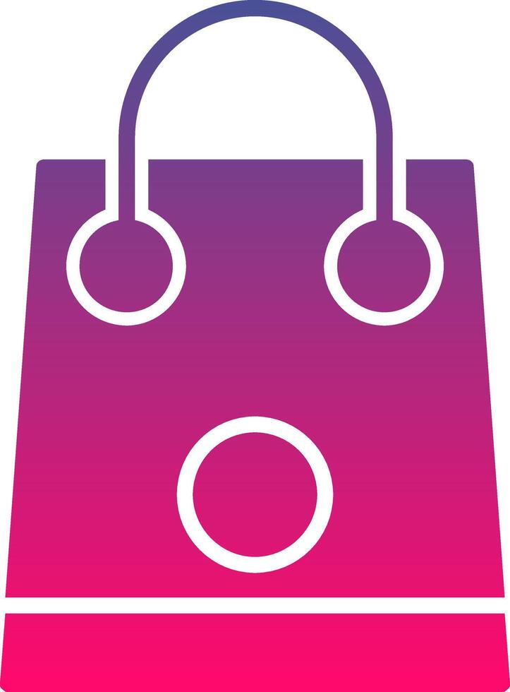 Shopping Bag Creative Icon Symbol Art Sign vector