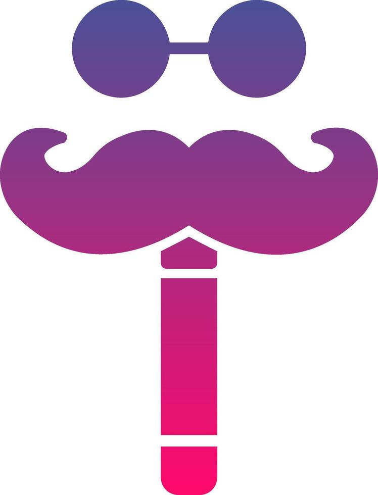 Moustache Creative Icon Symbol Art Sign vector