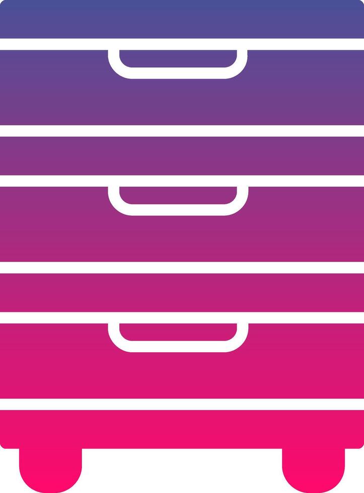 Cabinet Creative Icon Symbol Art Sign vector