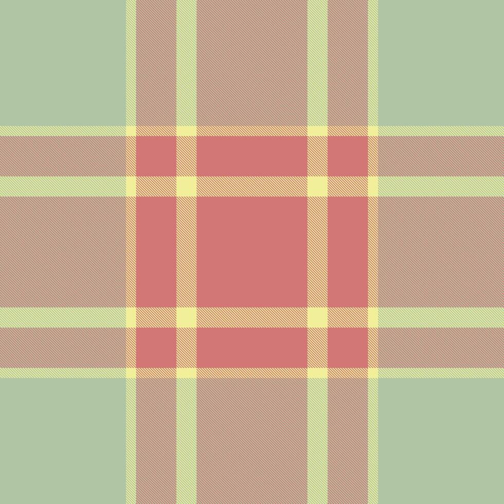 Elegant pastel plaid pattern. Soft, muted tones create a calming and versatile design ideal for textiles, websites, or packaging. Subtle texture adds depth. vector