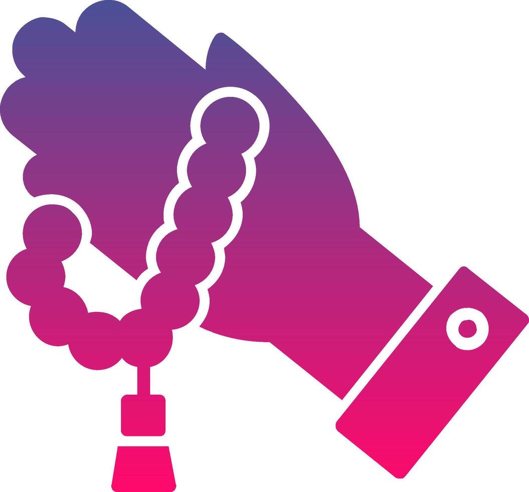 Tasbih Creative Icon Symbol Art Sign vector