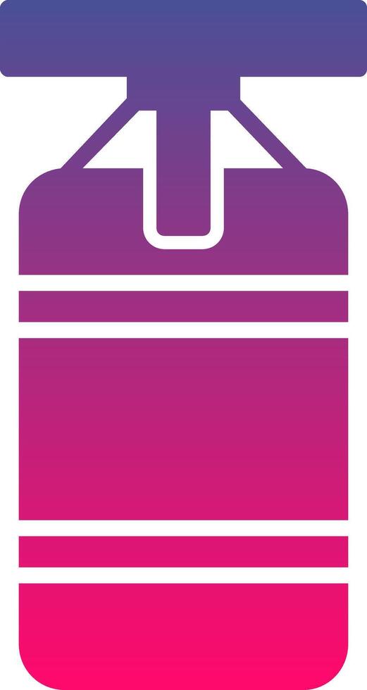 Punching Bag Creative Icon Symbol Art Sign vector