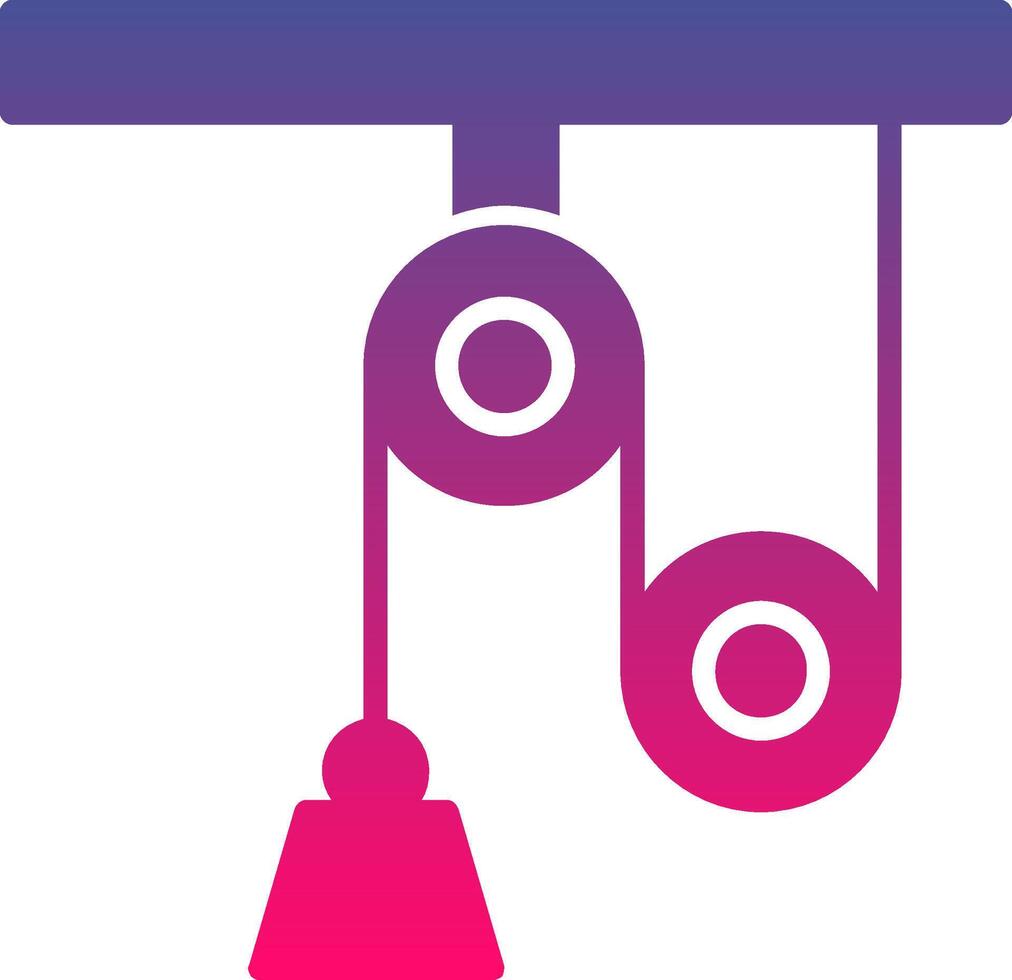 Pulley Creative Icon Symbol Art Sign vector