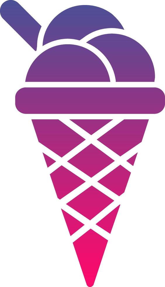 Ice Cream Creative Icon Symbol Art Sign vector