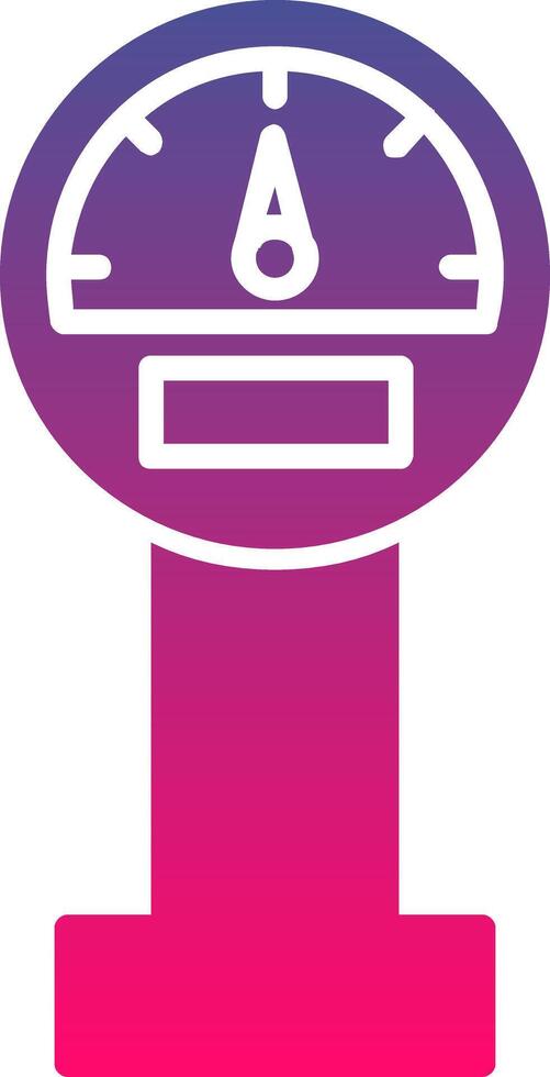 Meter Creative Icon Symbol Art Sign vector
