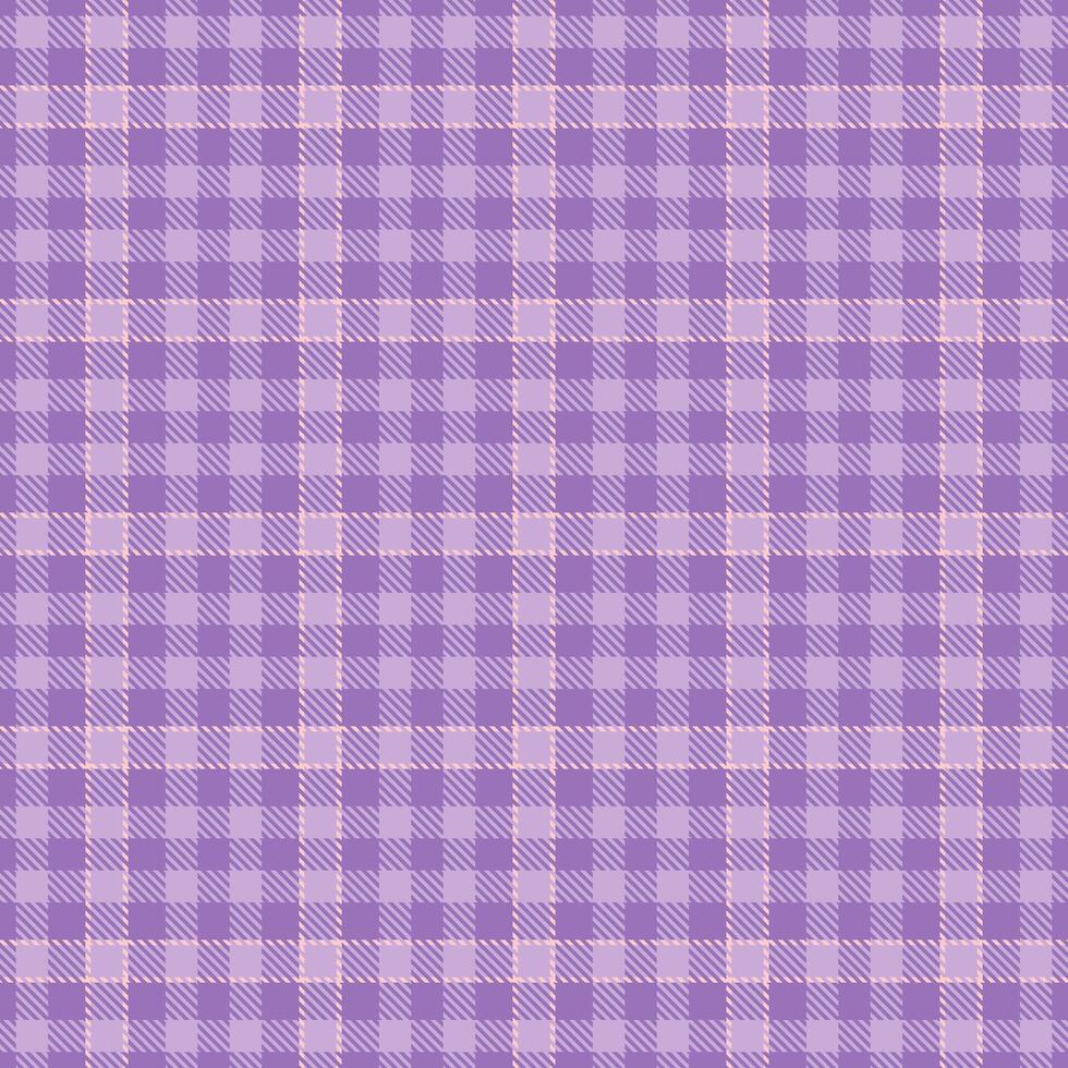 Open texture background , december pattern textile seamless. Menu fabric plaid check tartan in light and violet colors. vector