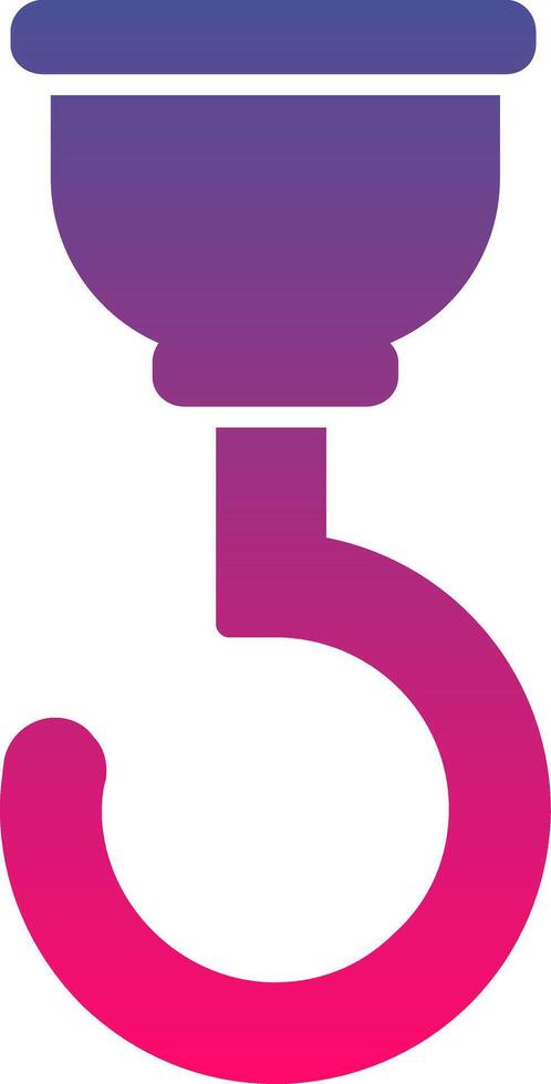 Hook Creative Icon Symbol Art Sign vector