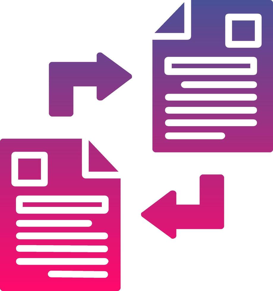 Data Transfer Creative Icon Symbol Art Sign vector