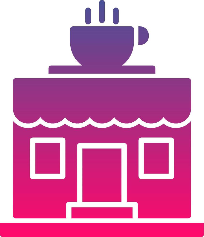 Coffee Shop Creative Icon Symbol Art Sign vector