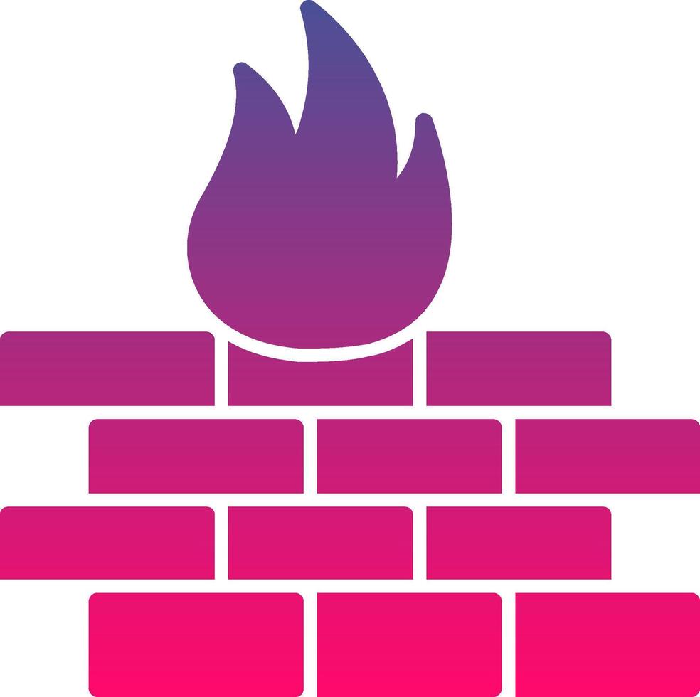 Flame Creative Icon Symbol Art Sign vector