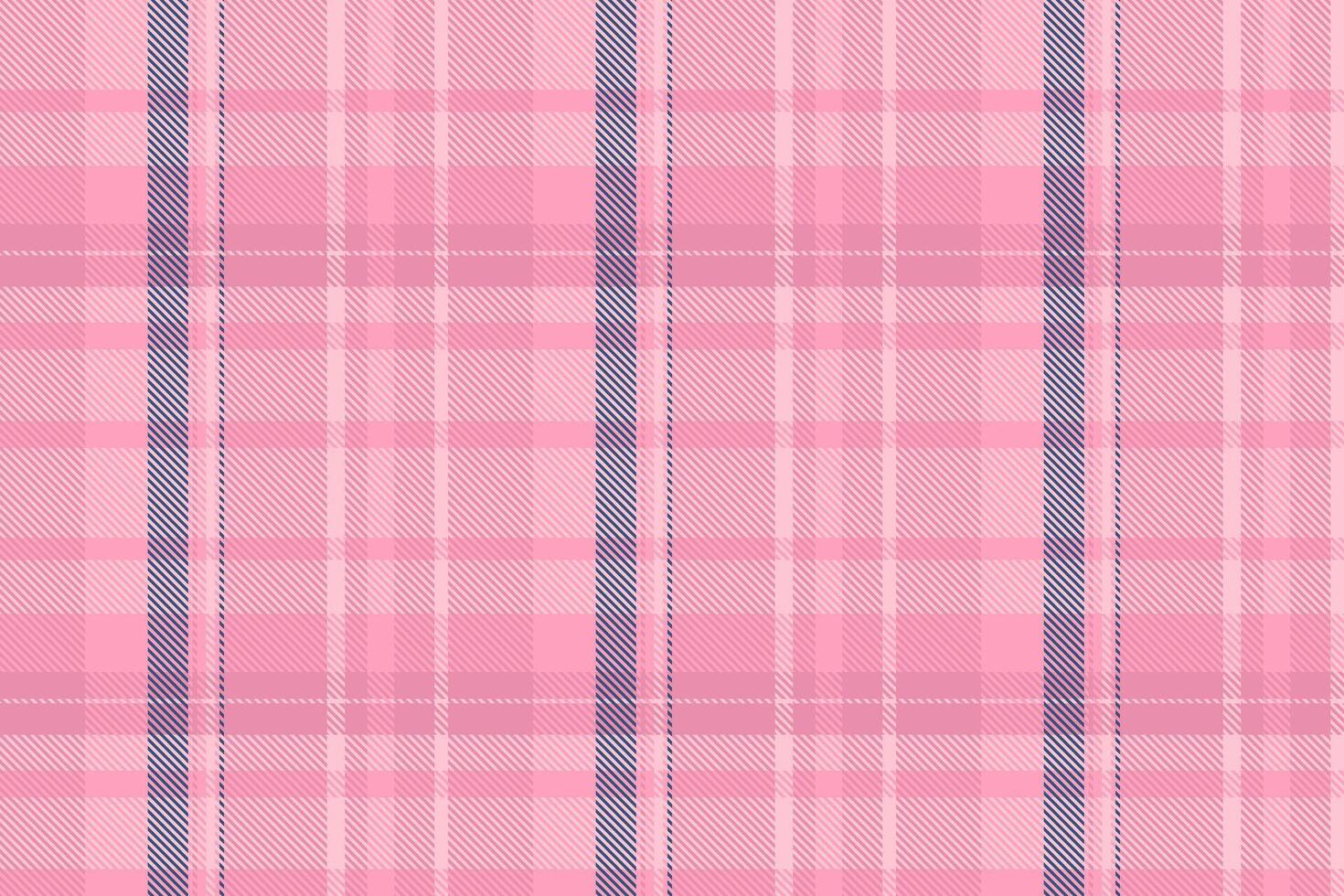 Contour background pattern texture, screen fabric plaid . Guy seamless tartan textile check in light and pink colors. vector