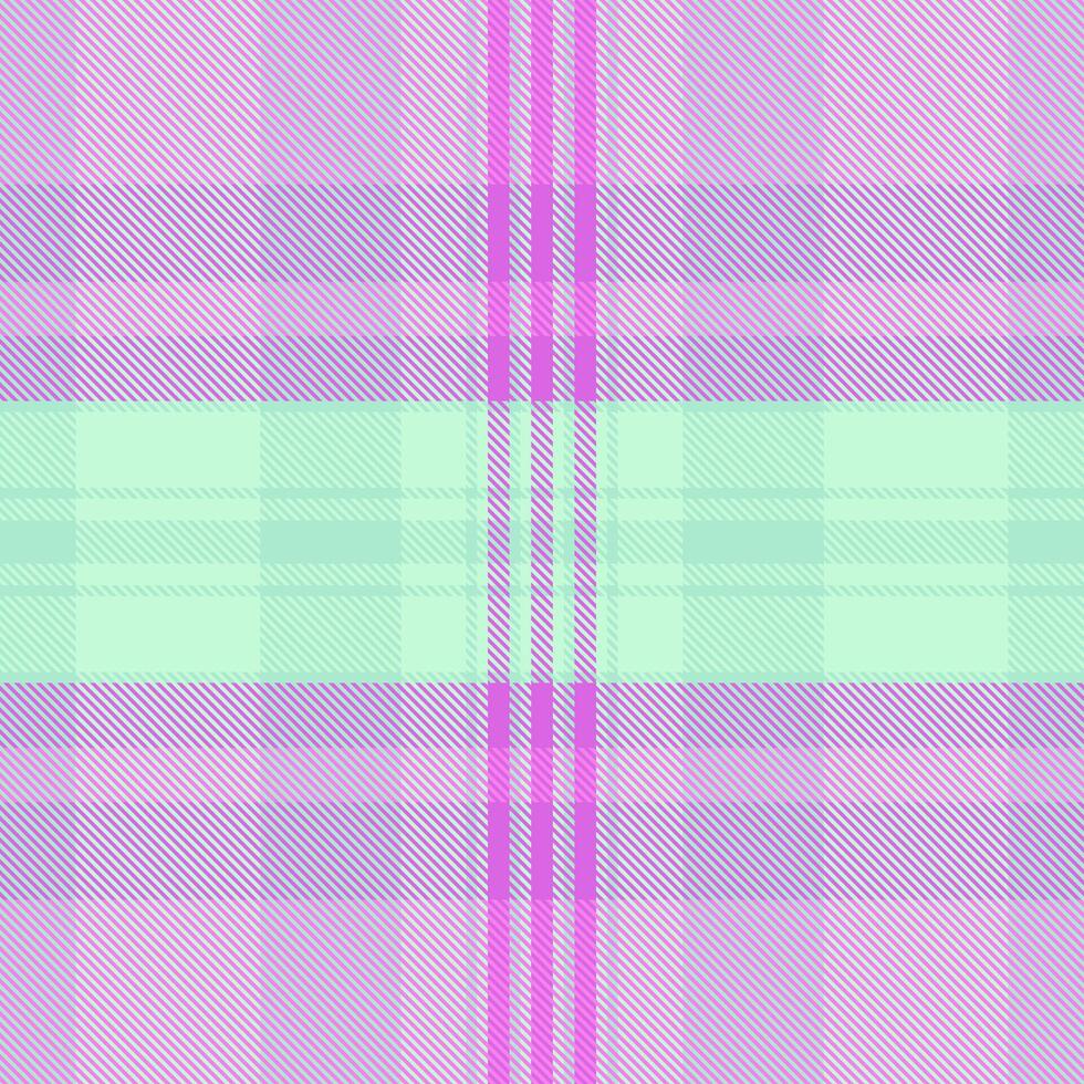 Pastel plaid pattern in soft lavender, mint green, and pink. Perfect for textile design, wallpaper, or website backgrounds. Evokes feelings of serenity and sweetness. vector