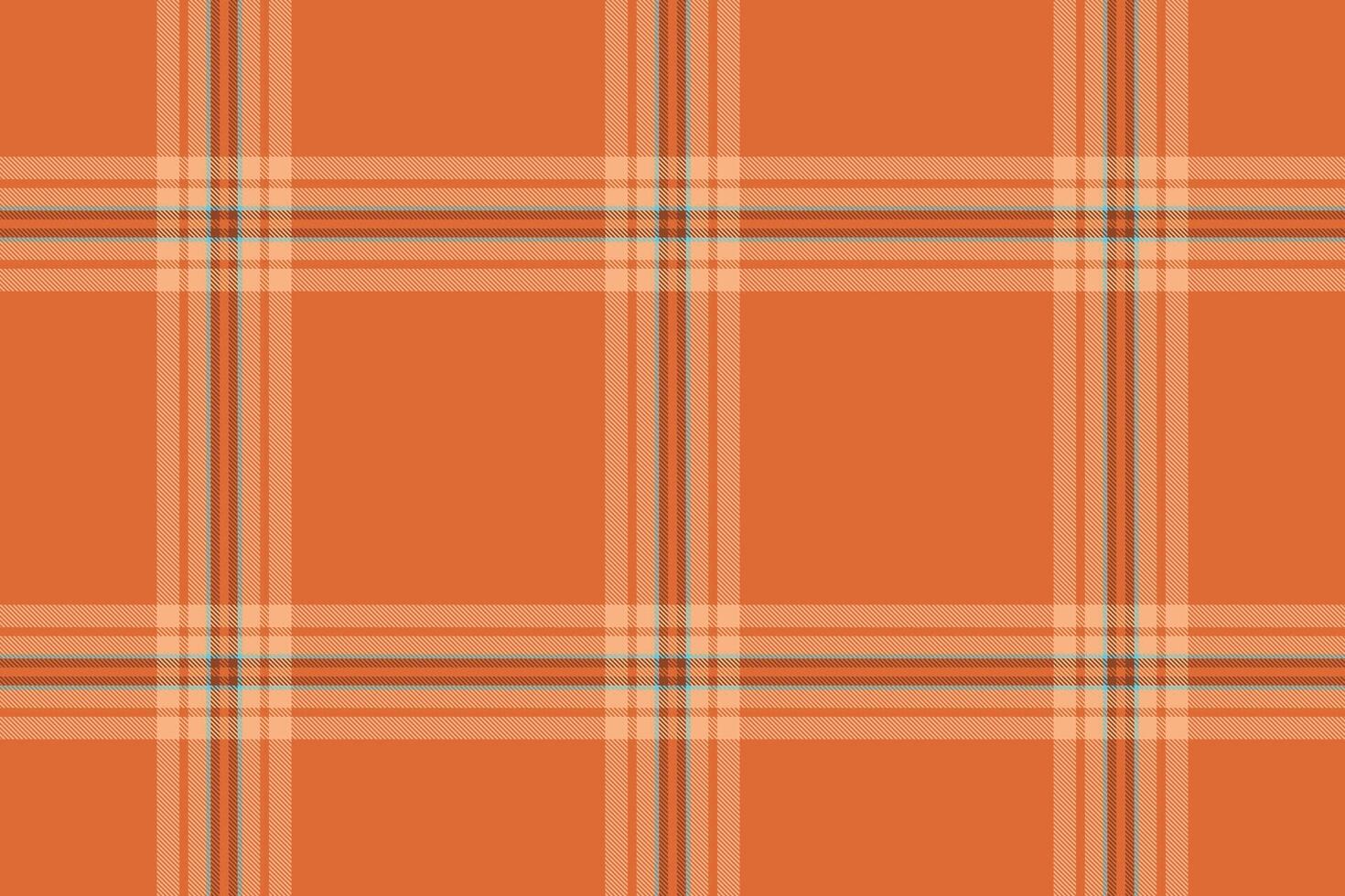 an orange plaid fabric background vector