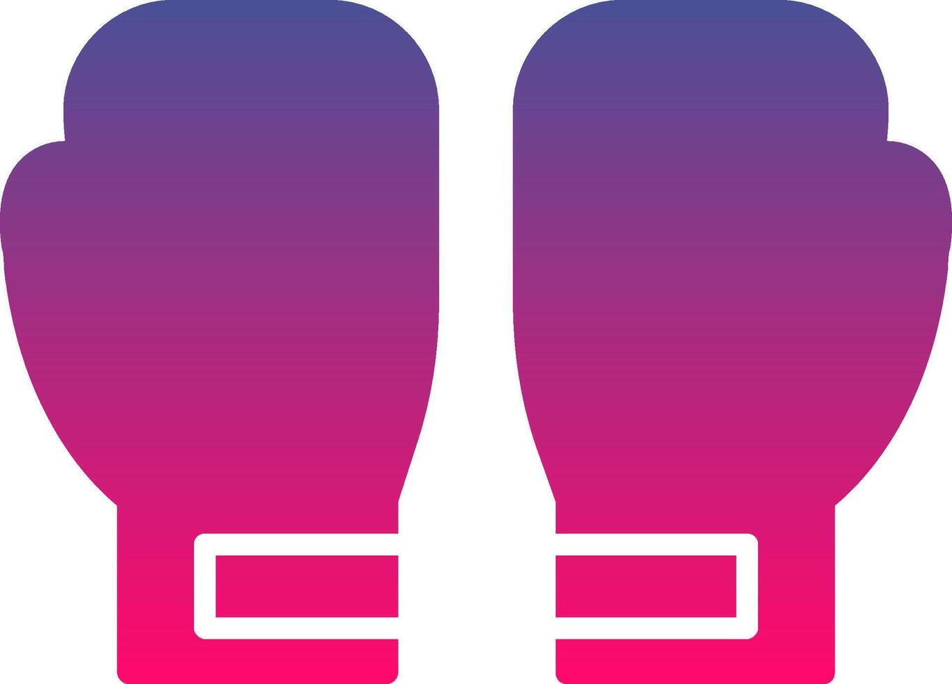 Boxing Glove Creative Icon Symbol Art Sign vector