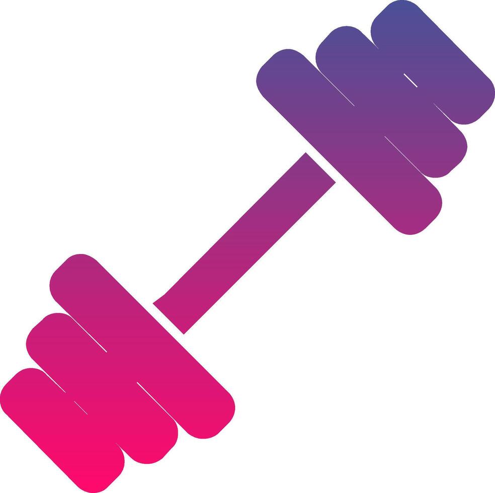 Barbell Creative Icon Symbol Art Sign vector