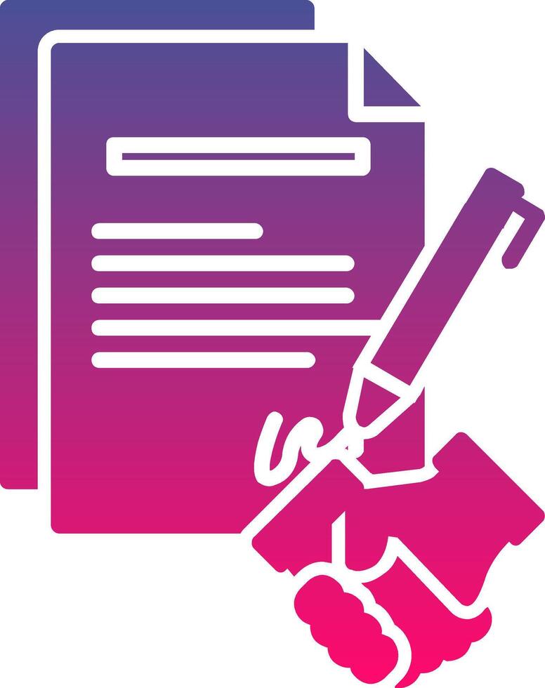 Agreement Icon Symbol Art Sign vector