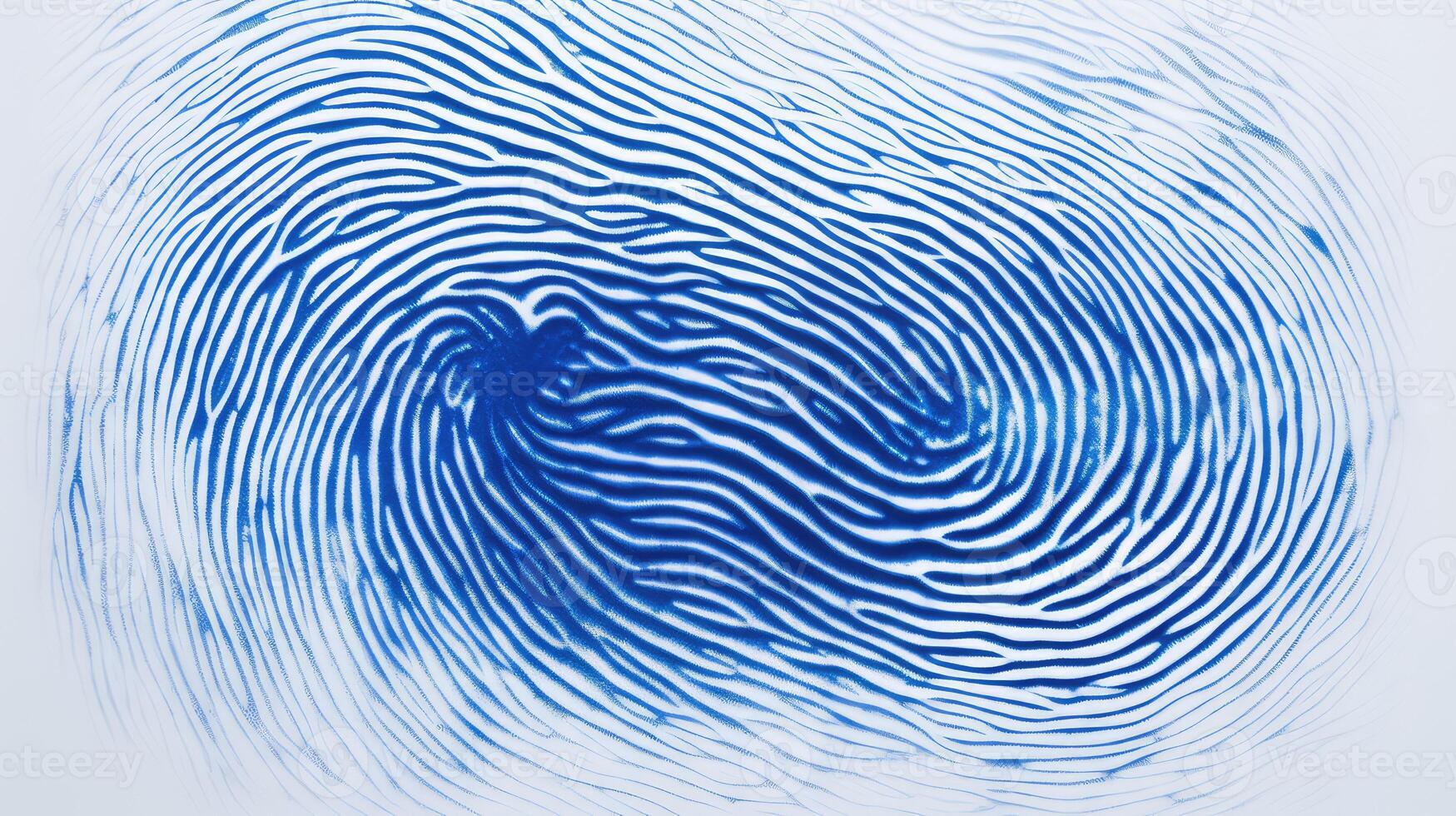 unique blue fingerprint photo