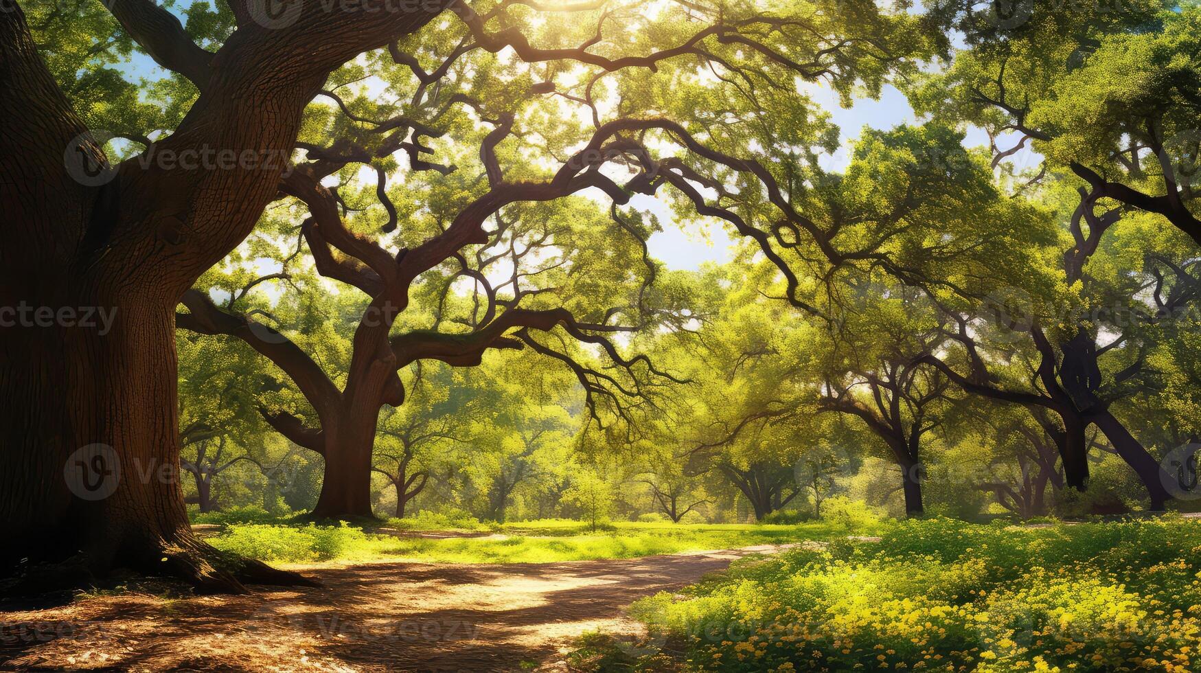 leaves acorn oak tree photo