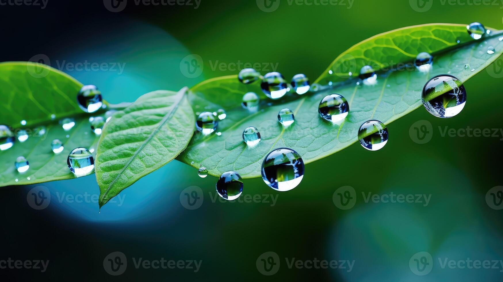 leaf water drop transparent photo
