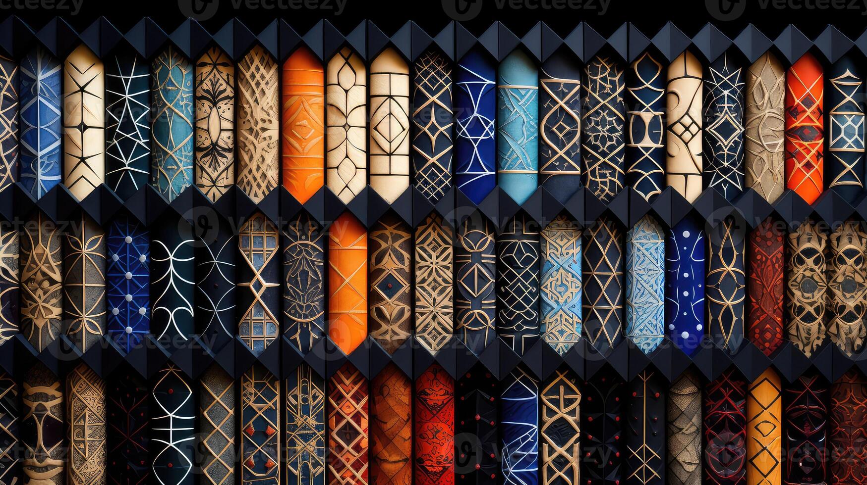 creative book pattern photo