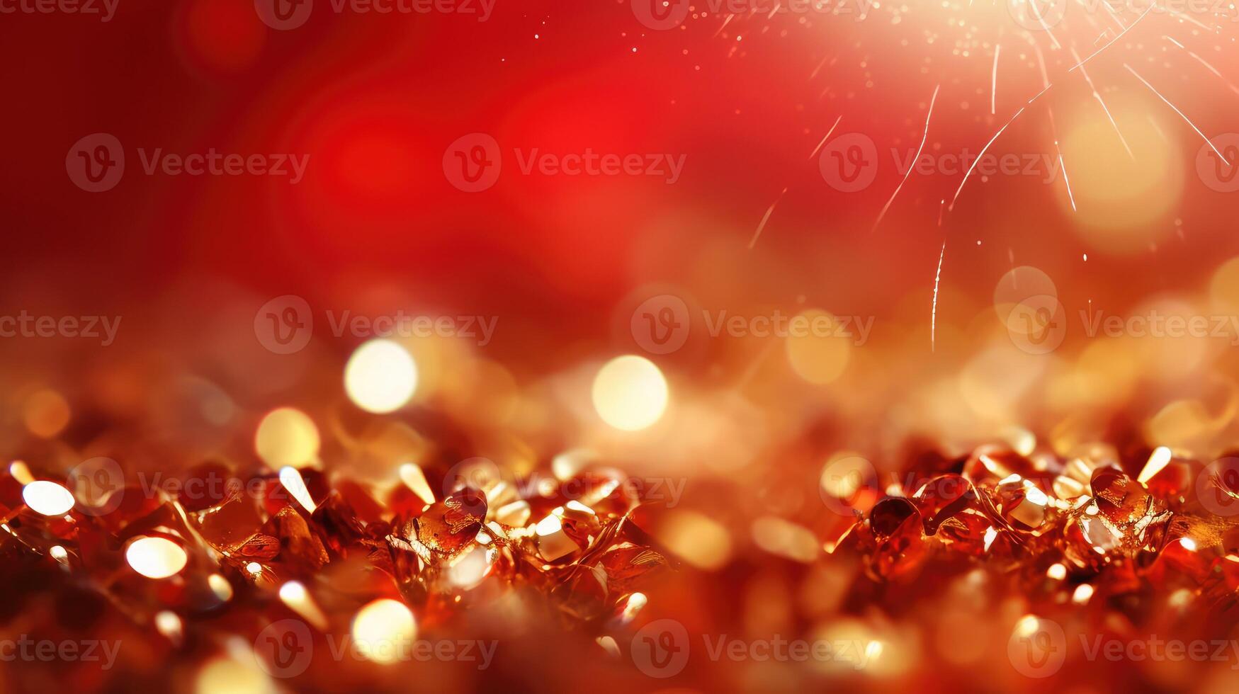 jewels gold red background photo