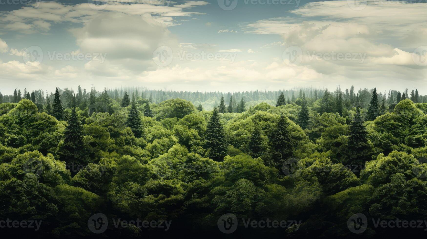 landscape tree horizon photo