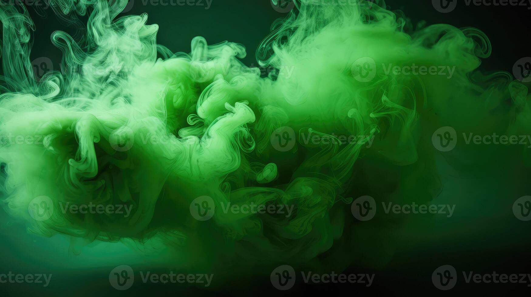 color smoke green photo