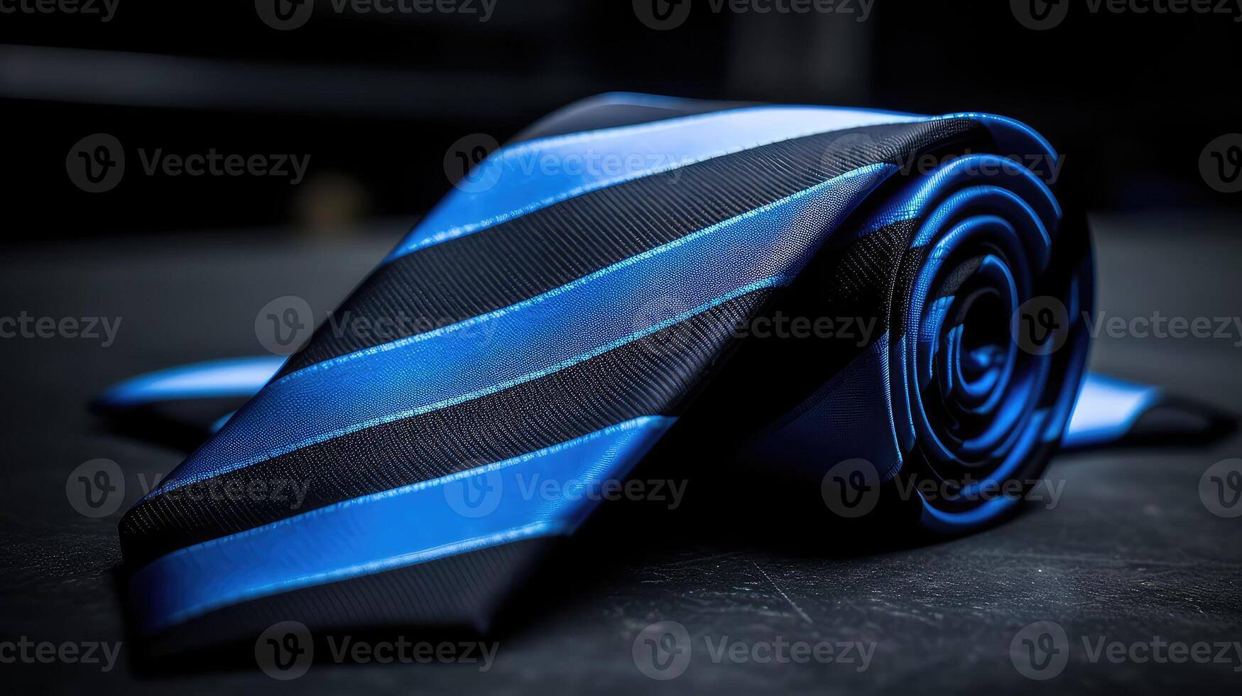 bold blue and black diagonal stripes photo