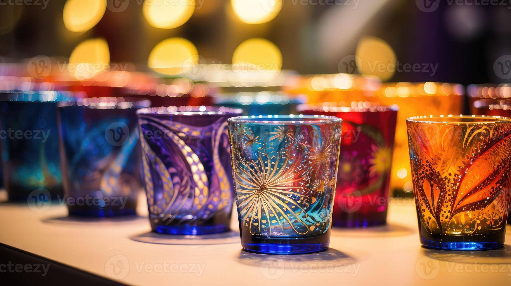 patterns gift glasses photo