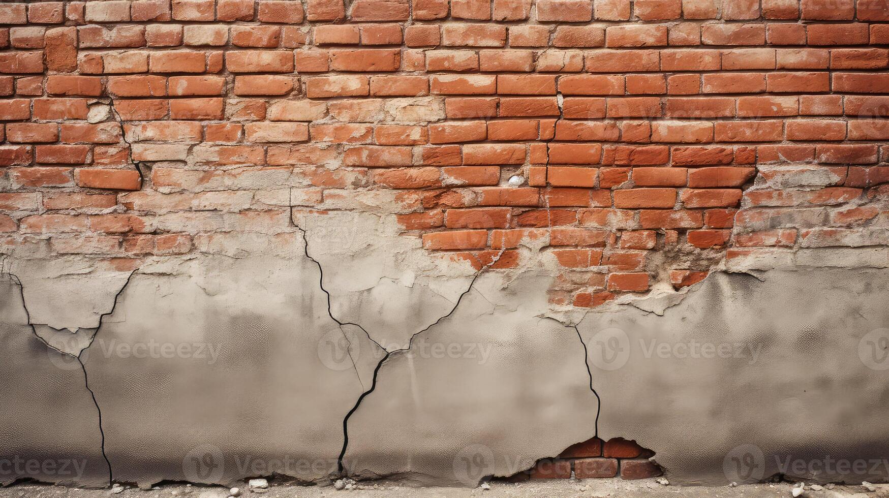 damage cracks in walls photo