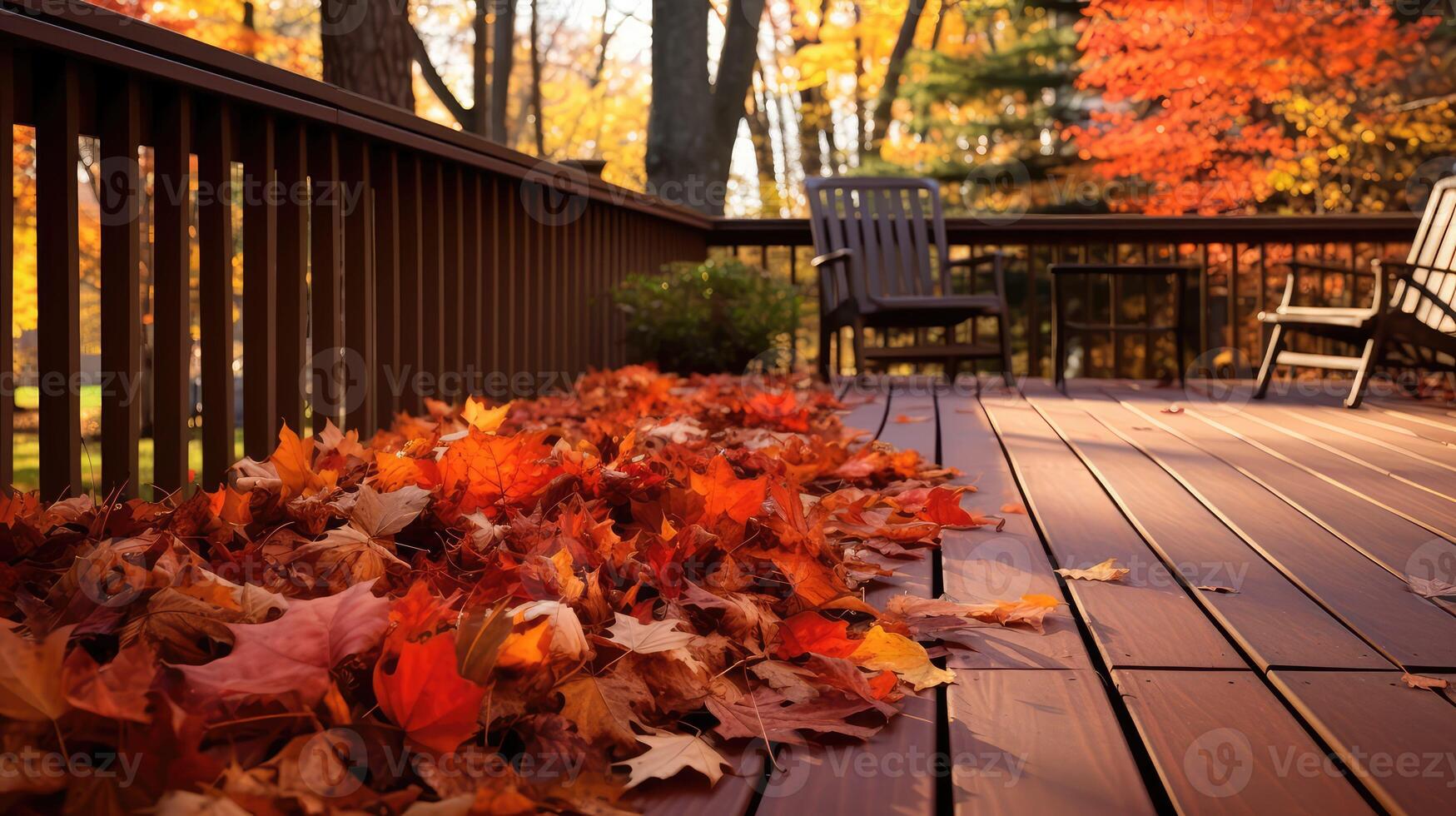 foliage fall leaf borders photo
