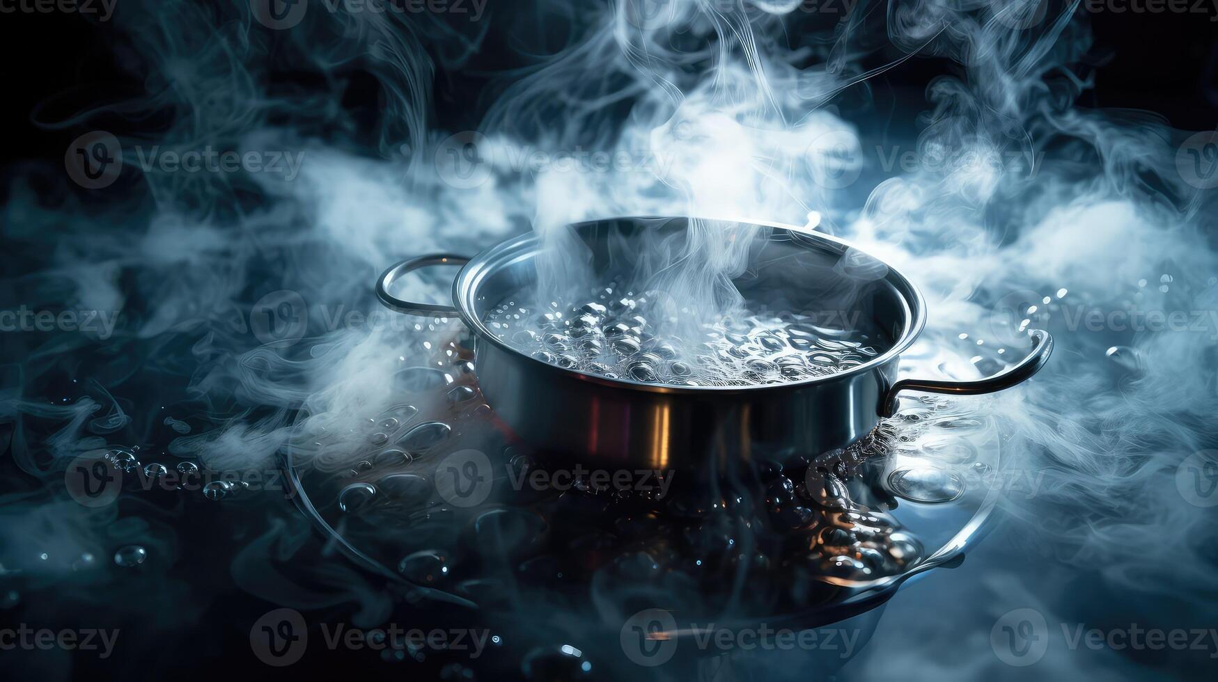 evaporation water boiling steam photo