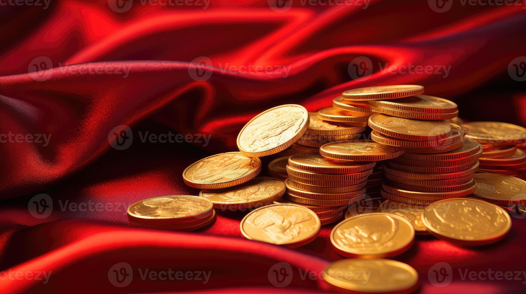 investment gold coin photo