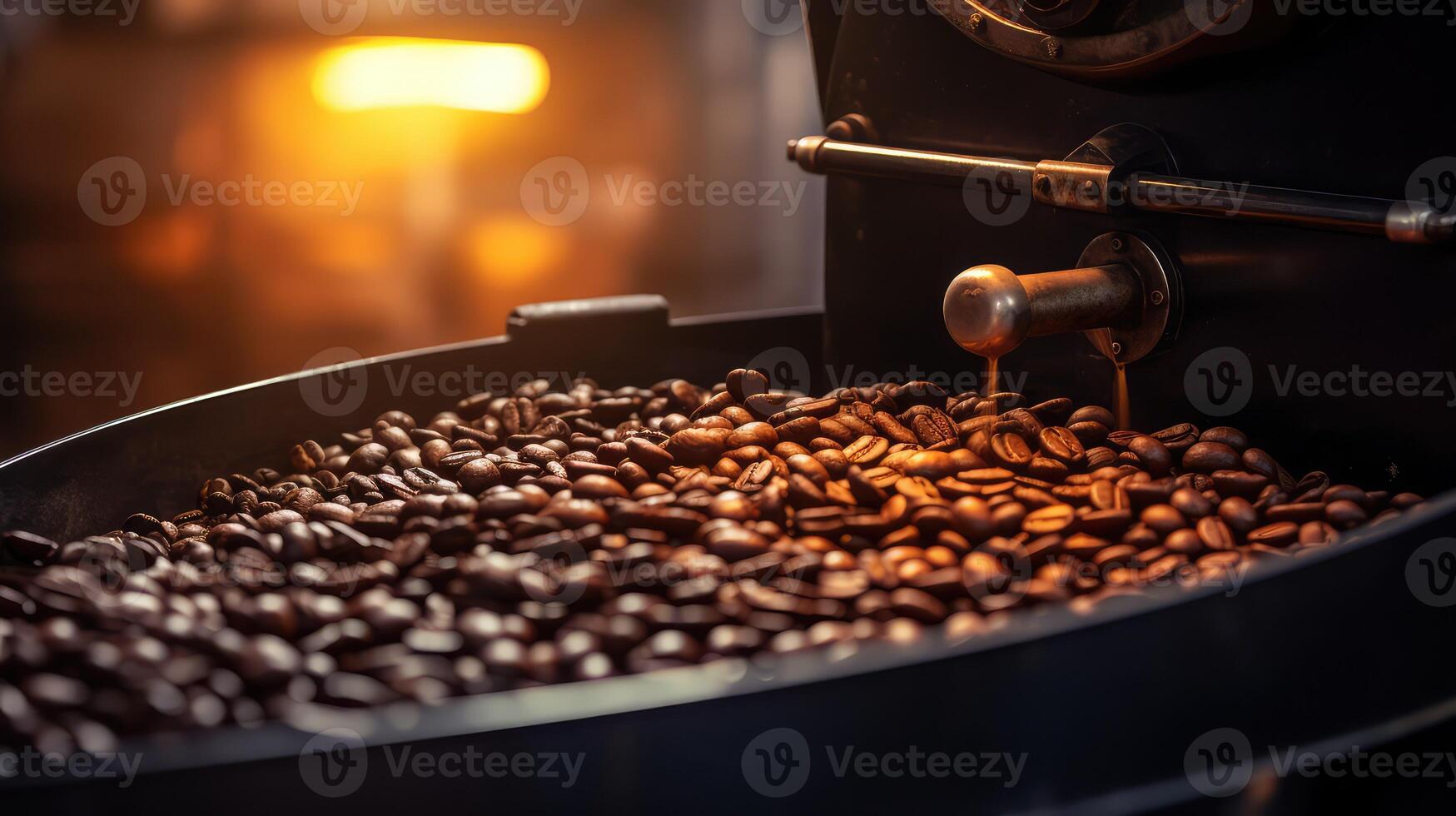 roasting coffee colors photo