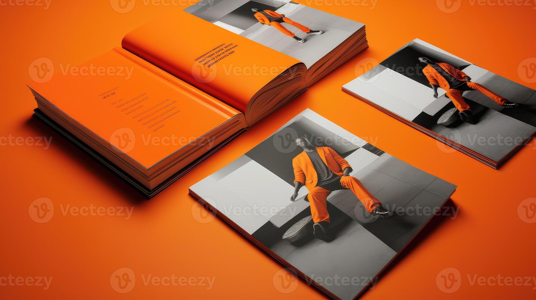 typography indesign orange photo